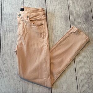 Citizens of Humanity Pink Rocket Crop High Rise Skinny Jeans Size 27